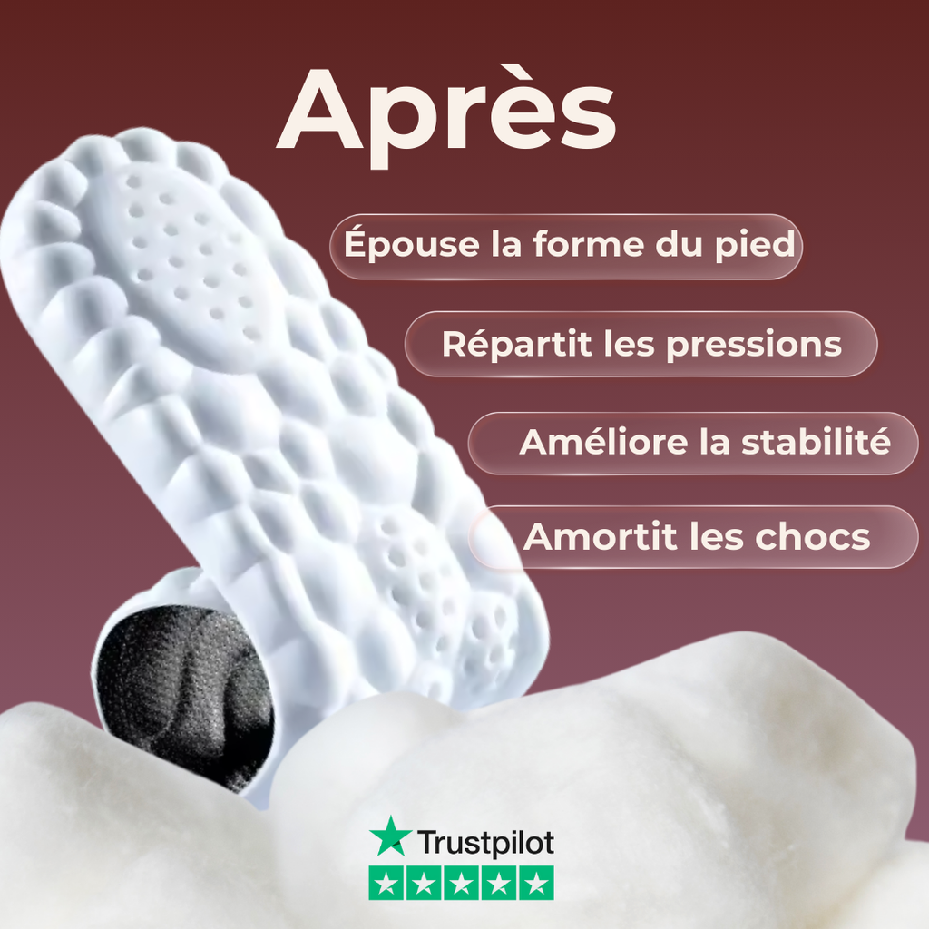 Semelle mémoire de forme