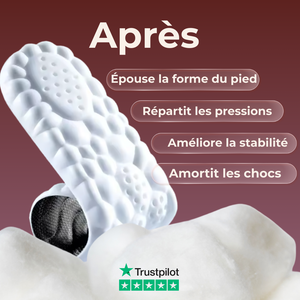 Semelle mémoire de forme